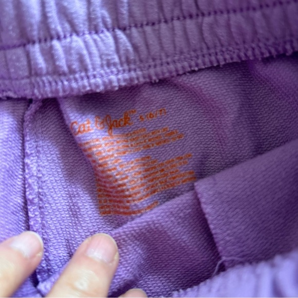 Cat & Jack | Pink, Black, and Purple Casual Shorts Set - Picture 3 of 7